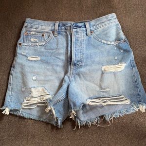 Abercrombie and Fitch high rise shorts